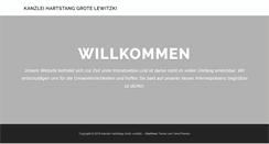 Desktop Screenshot of kanzlei-hgl.de